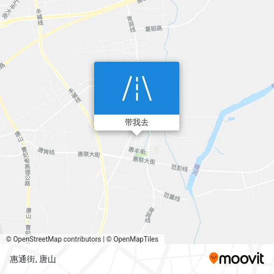 惠通街地图
