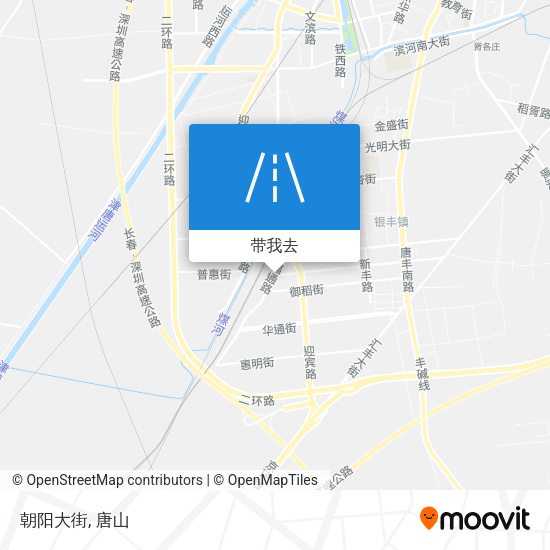 朝阳大街地图