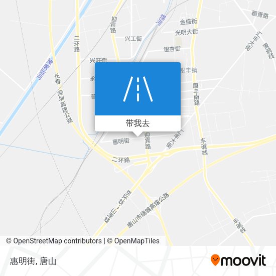 惠明街地图