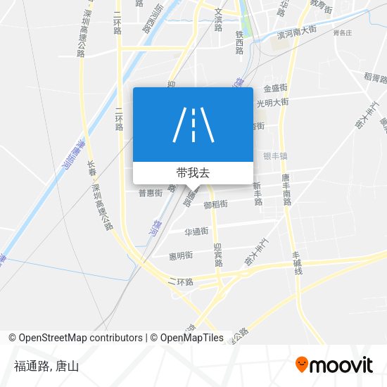 福通路地图