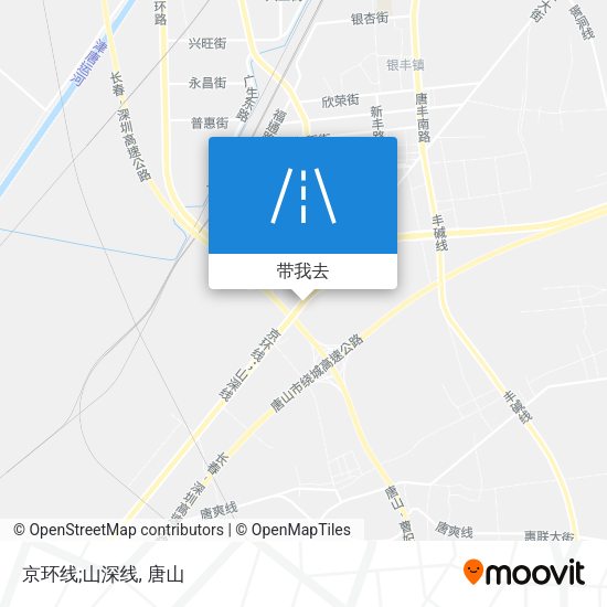 京环线;山深线地图