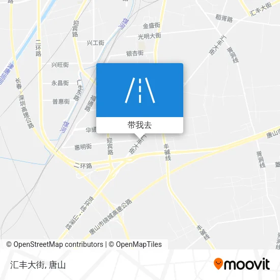 汇丰大街地图