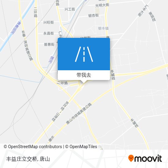 丰益庄立交桥地图