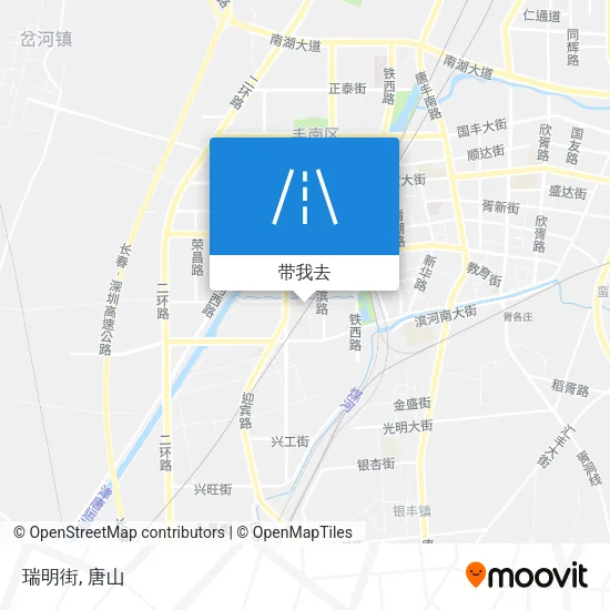 瑞明街地图