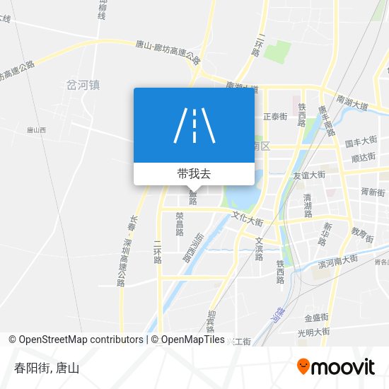 春阳街地图