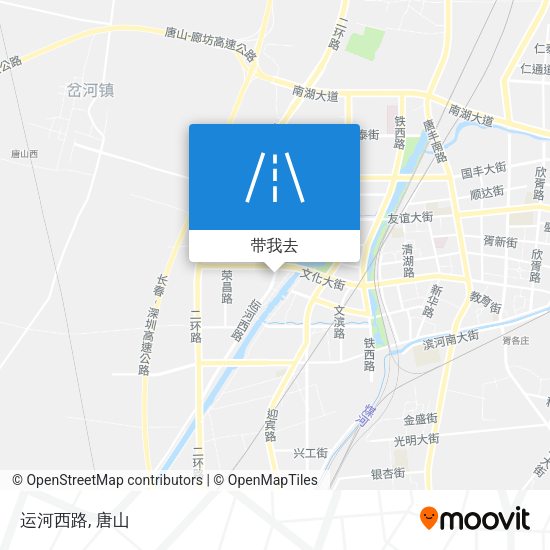 运河西路地图