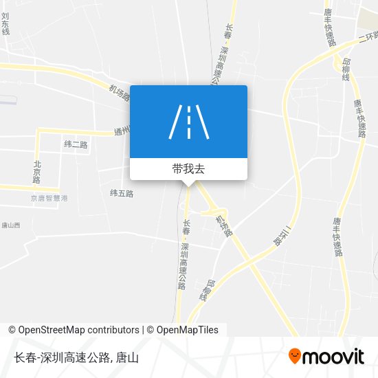 长春-深圳高速公路地图