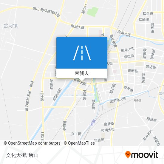 文化大街地图