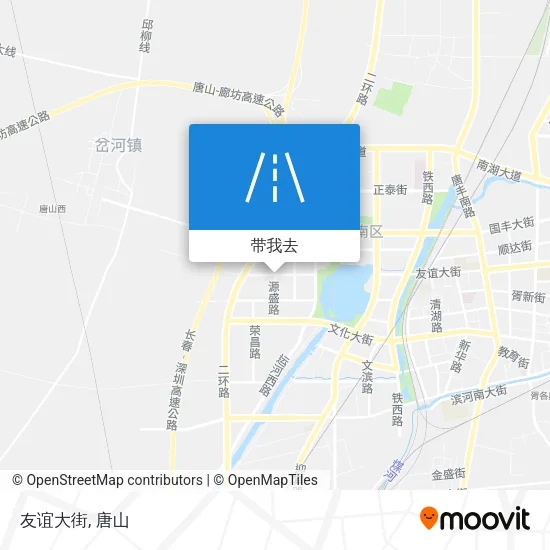 友谊大街地图