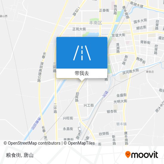 粮食街地图