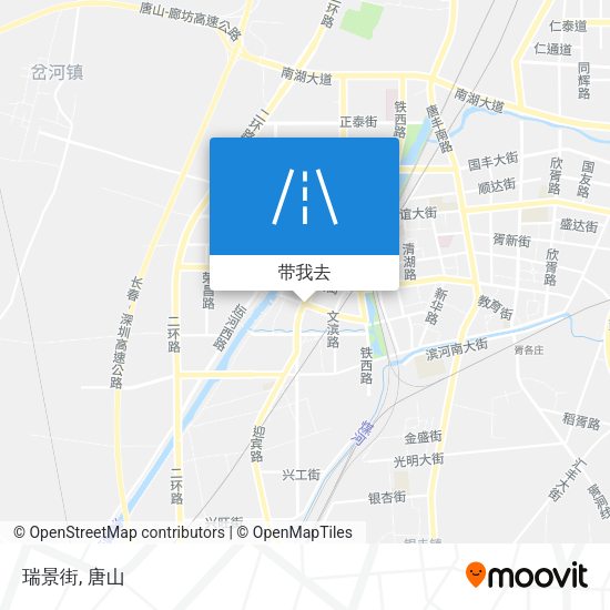 瑞景街地图