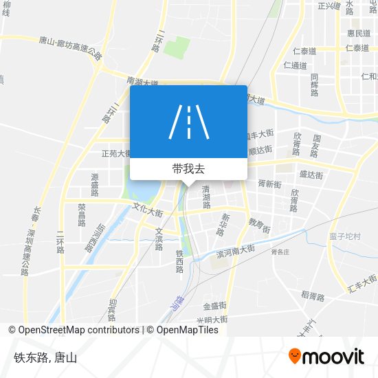 铁东路地图