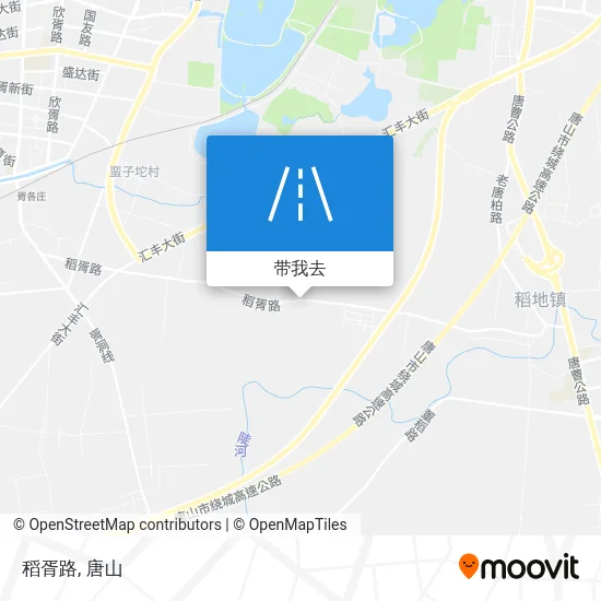 稻胥路地图