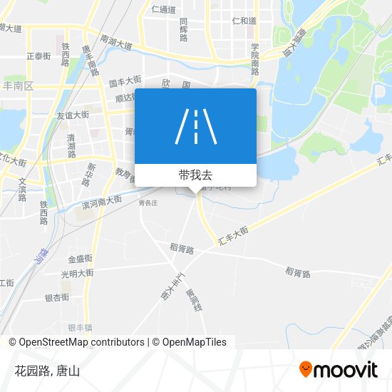 花园路地图