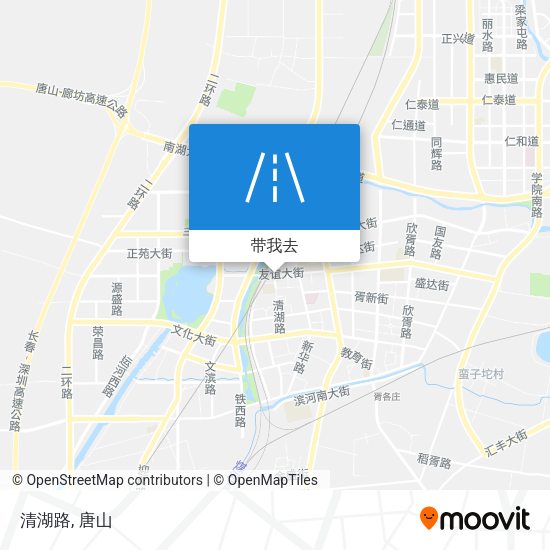 清湖路地图