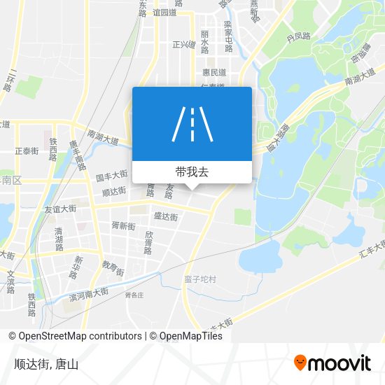 顺达街地图