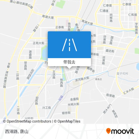 西湖路地图