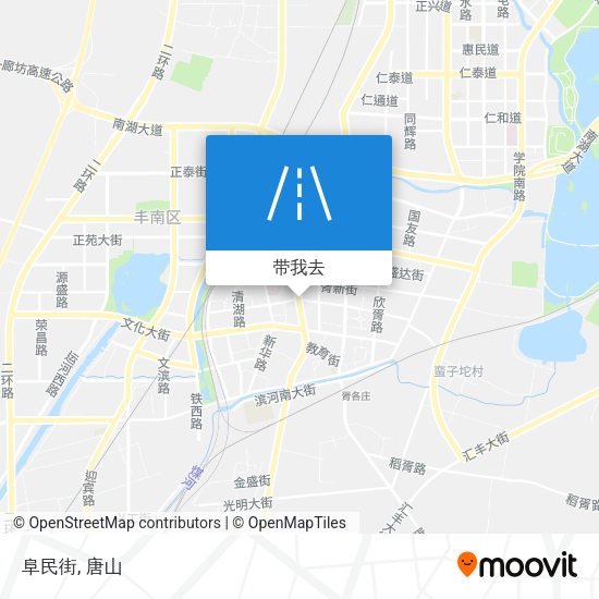 阜民街地图