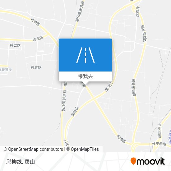 邱柳线地图