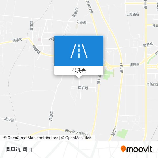 凤凰路地图