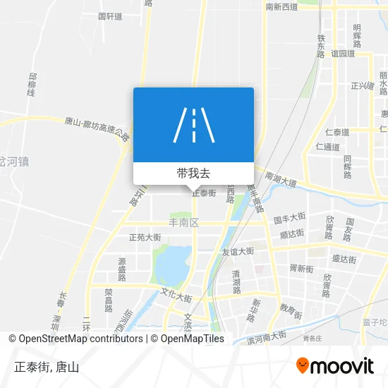 正泰街地图