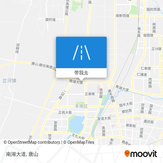 南湖大道地图