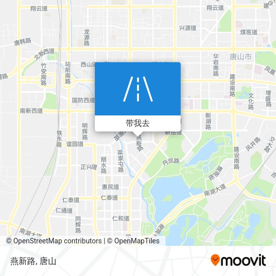 燕新路地图
