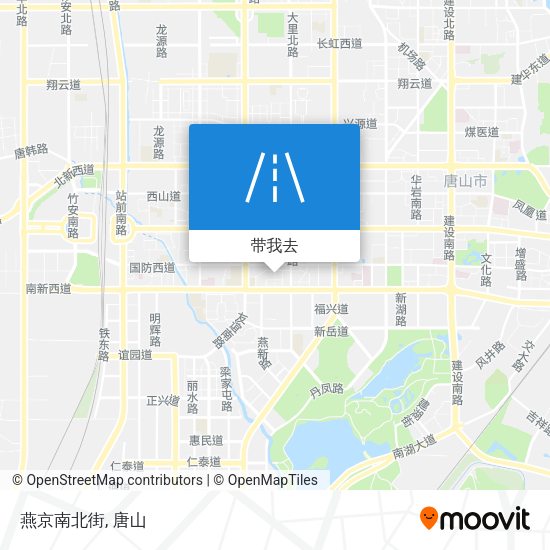 燕京南北街地图