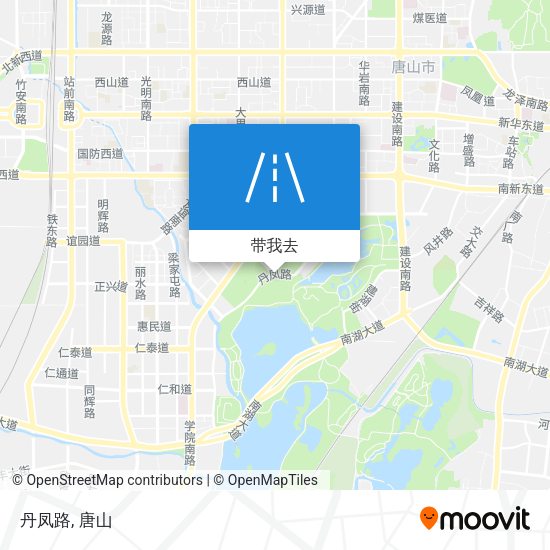 丹凤路地图