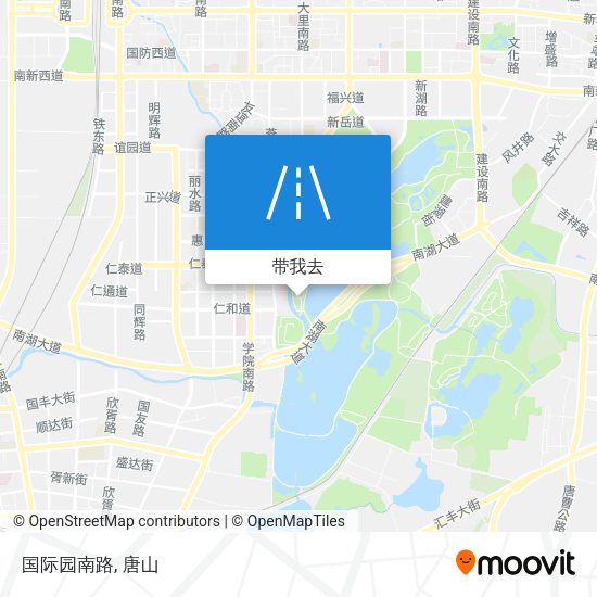 国际园南路地图