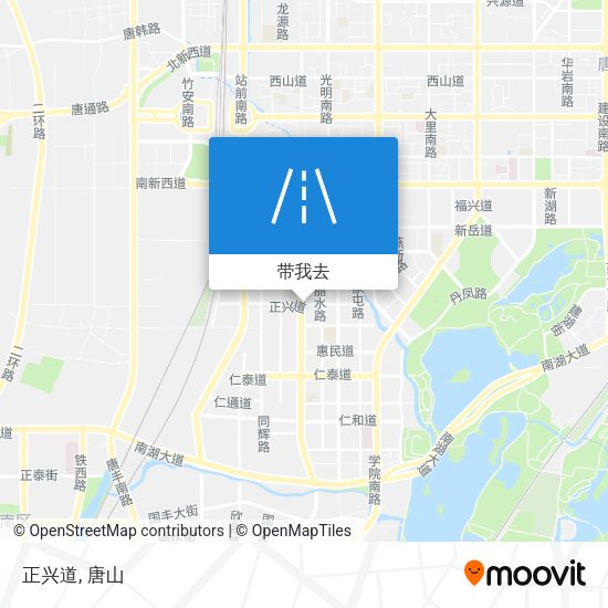 正兴道地图