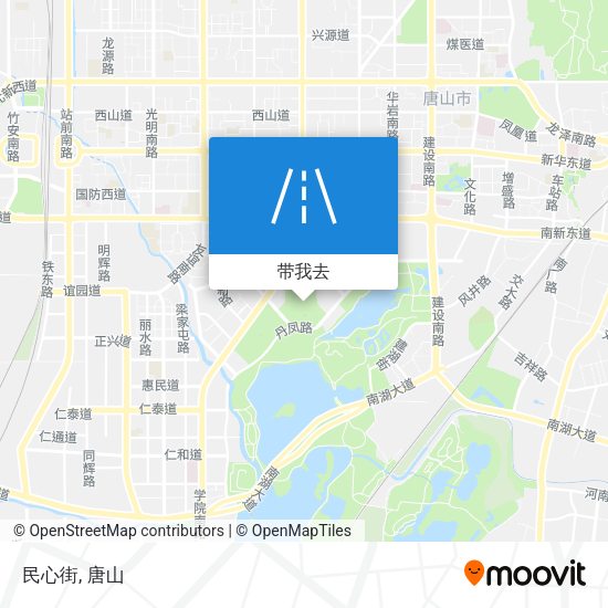 民心街地图