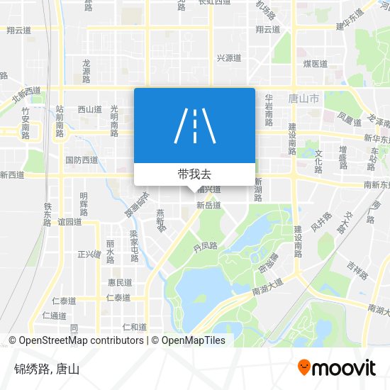 锦绣路地图