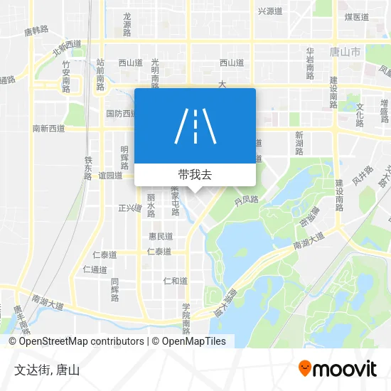 文达街地图