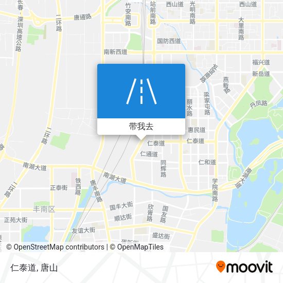 仁泰道地图