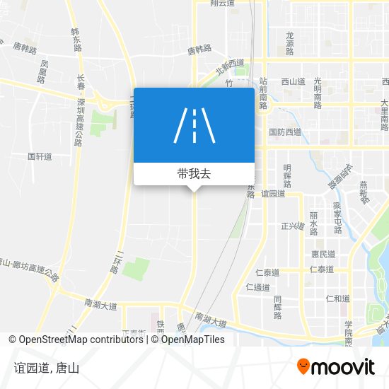 谊园道地图