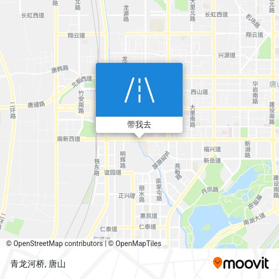 青龙河桥地图