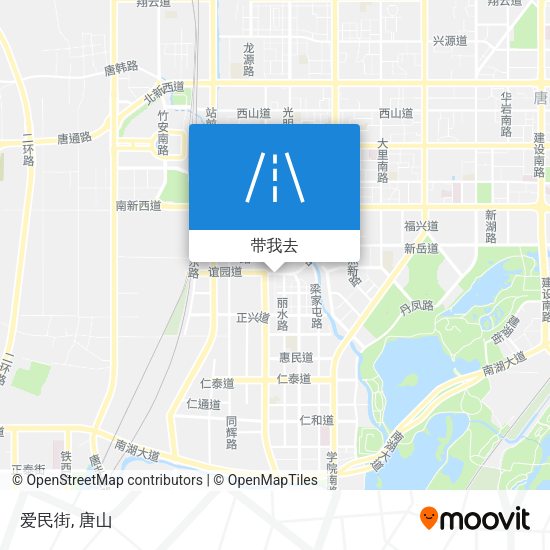 爱民街地图