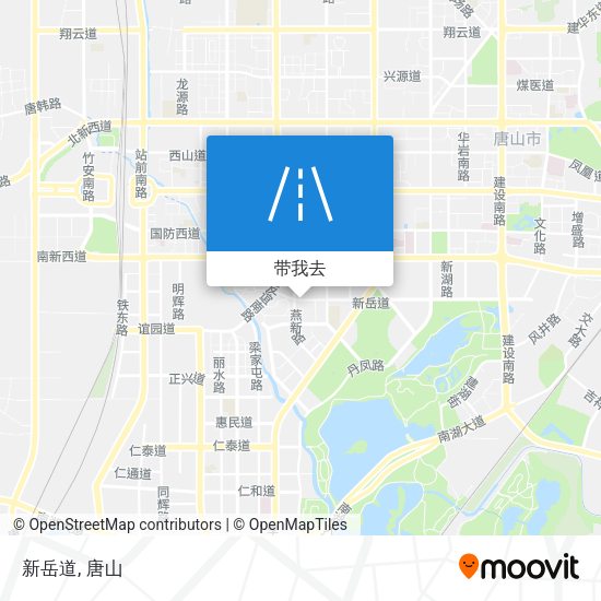 新岳道地图