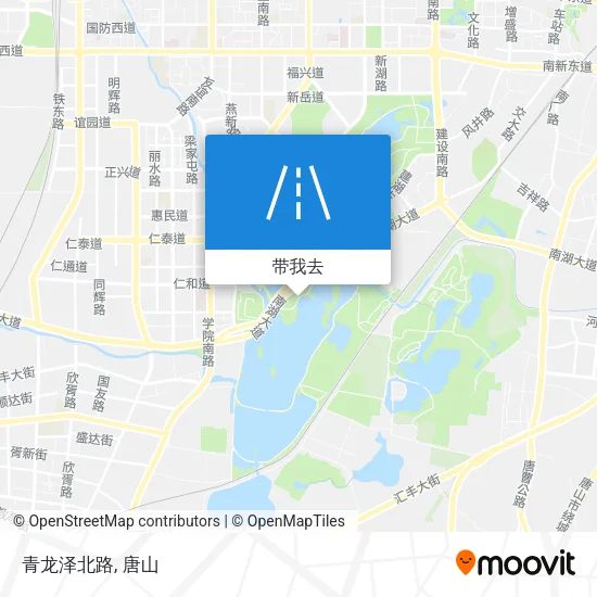 青龙泽北路地图