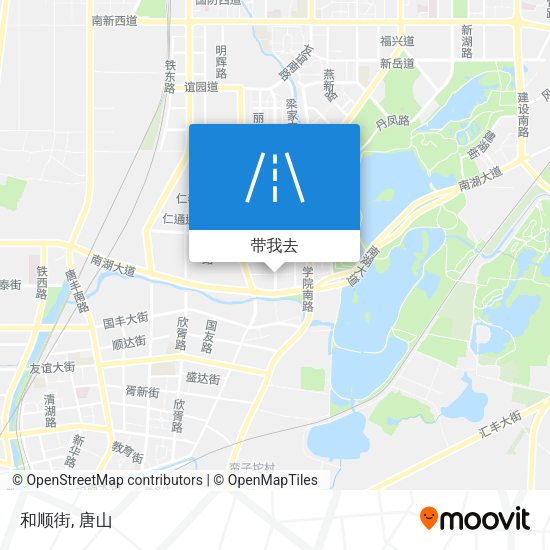 和顺街地图