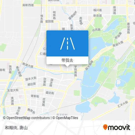 和顺街地图