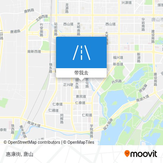 惠康街地图
