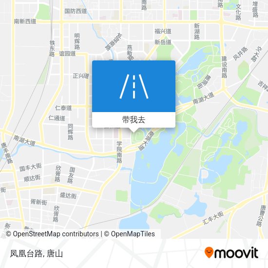 凤凰台路地图