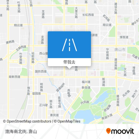 渤海南北街地图