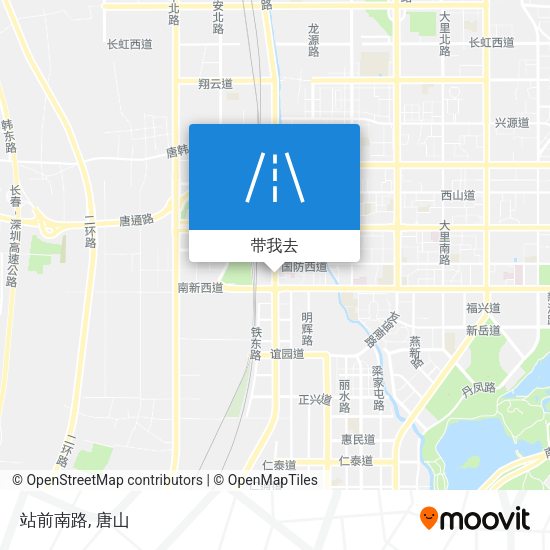 站前南路地图