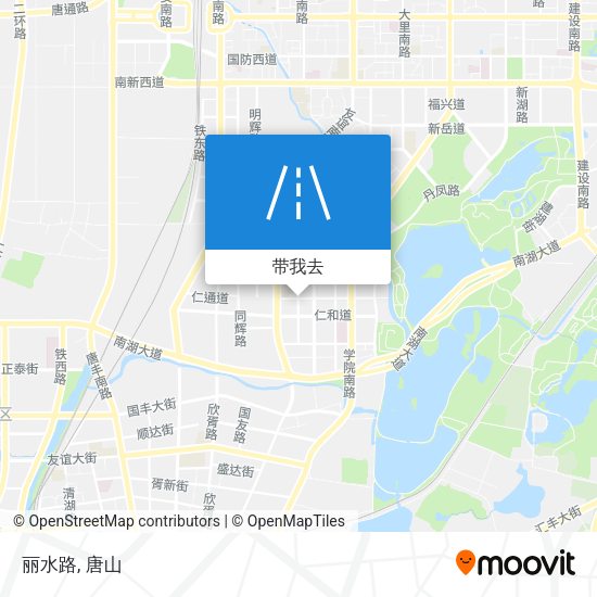 丽水路地图