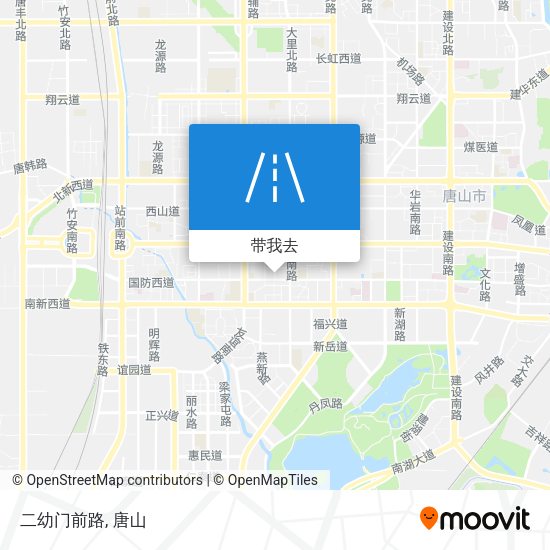 二幼门前路地图