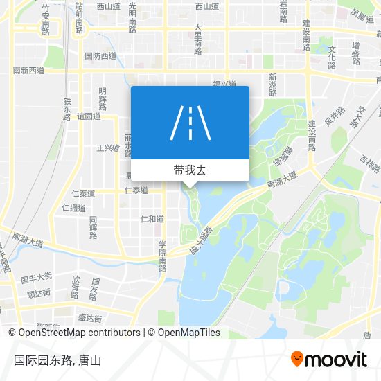 国际园东路地图