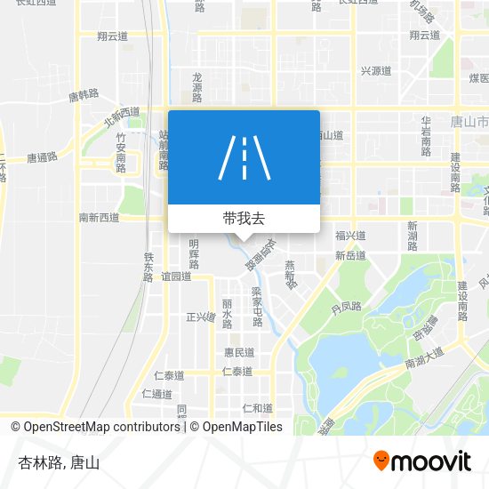 杏林路地图
